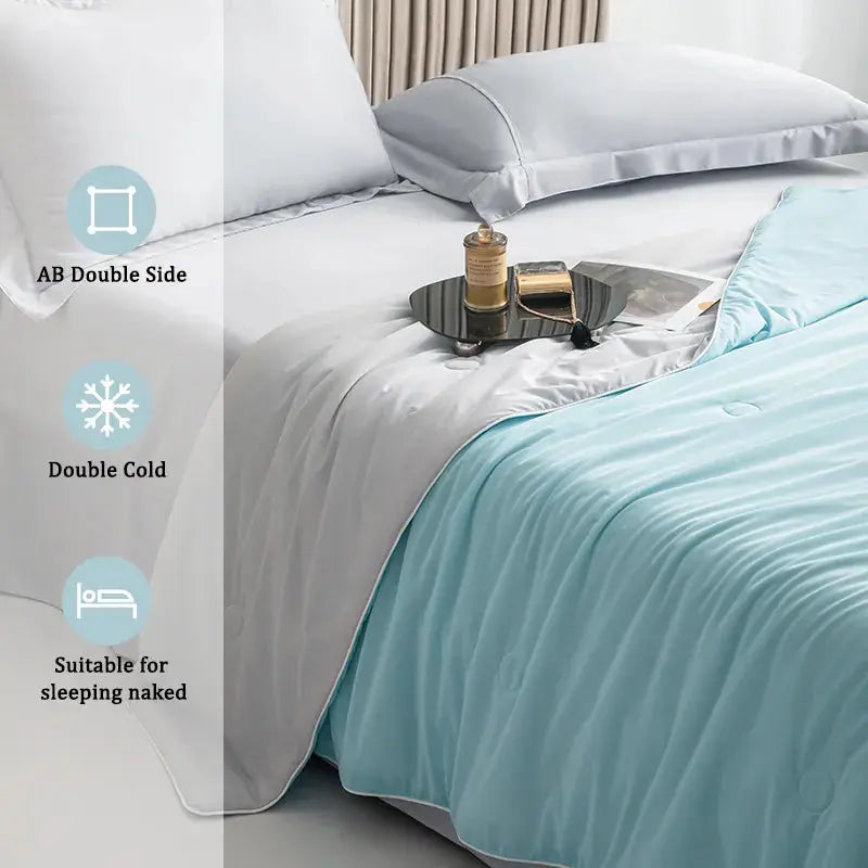 Cooling Blankets Smooth Air Condition Comforter - Puck's
