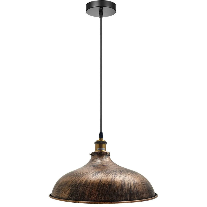 Copper Industrial Vintage edison filament lamps pendant~1953 - Puck's