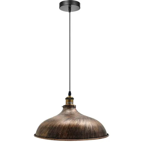 Copper Industrial Vintage edison filament lamps pendant~1953 - Puck's