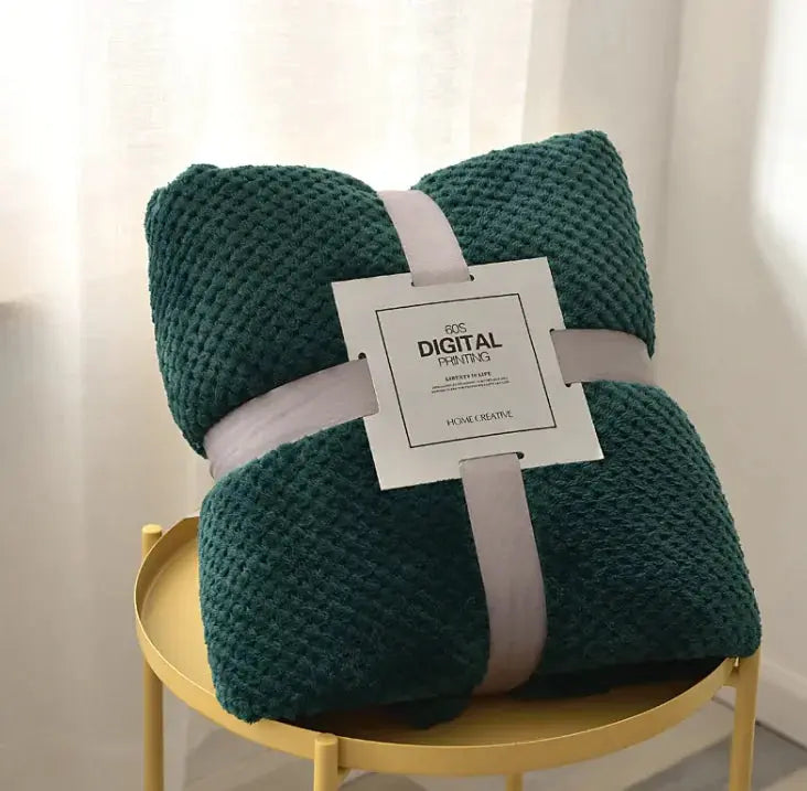 Gezellige Koraal Fleece Sofa Deken - Puck's