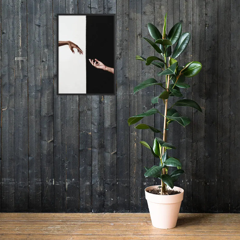 Creation Framed matte paper poster - Puck's