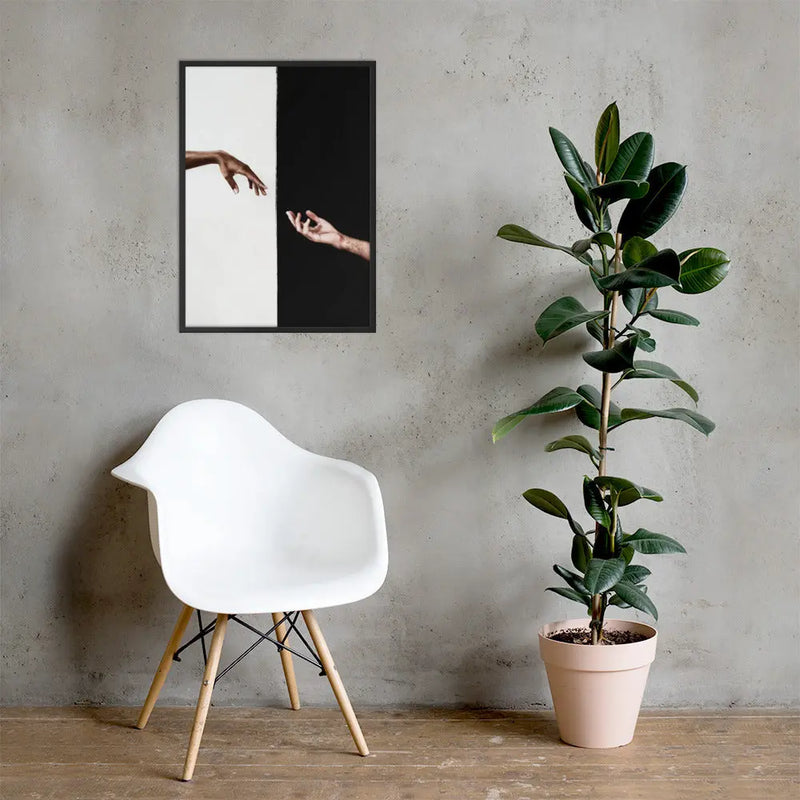 Creation Framed matte paper poster - Puck's