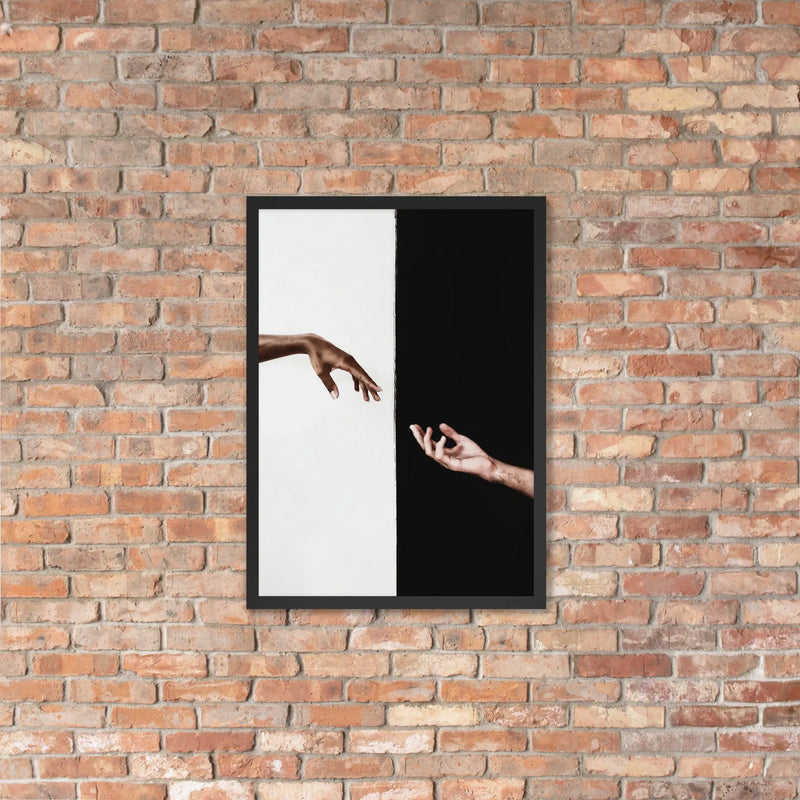 Creation Framed matte paper poster - Puck's