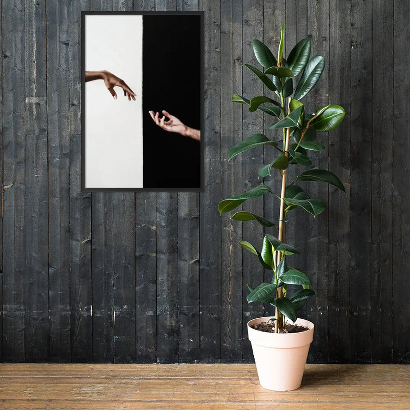 Creation Framed matte paper poster - Puck's
