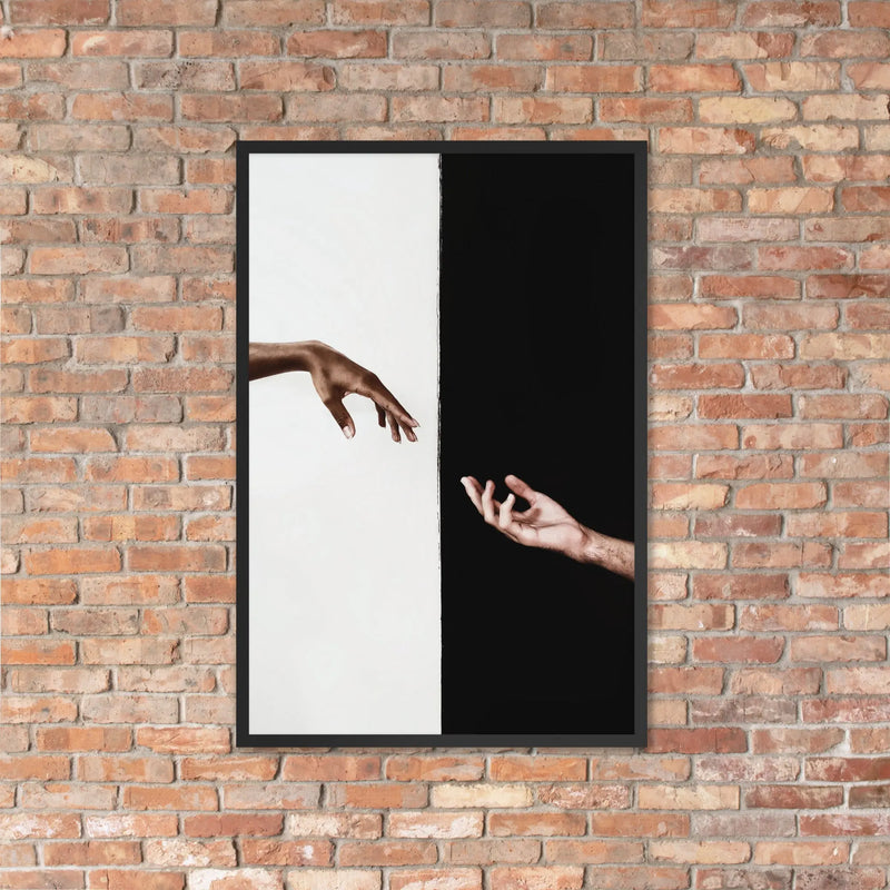 Creation Framed matte paper poster - Puck's
