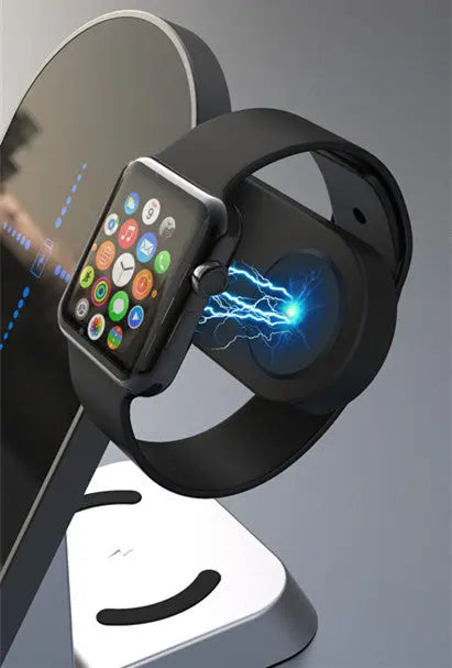Creative Multifunctional Wireless Charging With Alarm Clock - Puck's