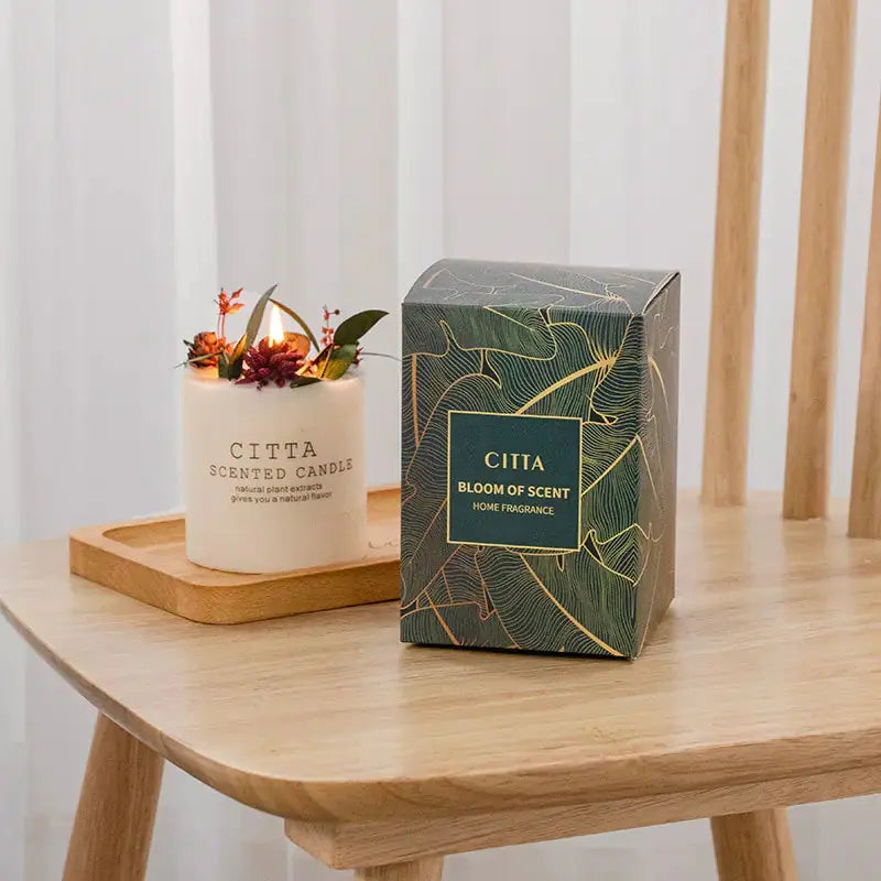 Creative Soy Wax Romantic Aromatherapy Candles - Puck's