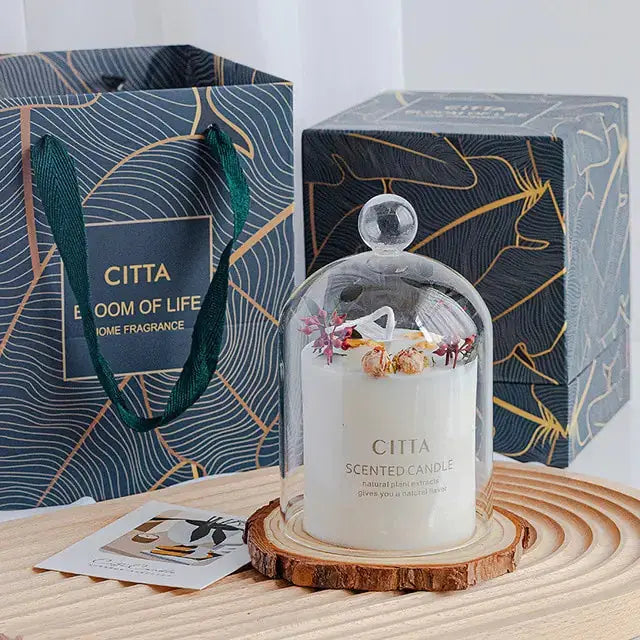 Creative Soy Wax Romantic Aromatherapy Candles - Puck's