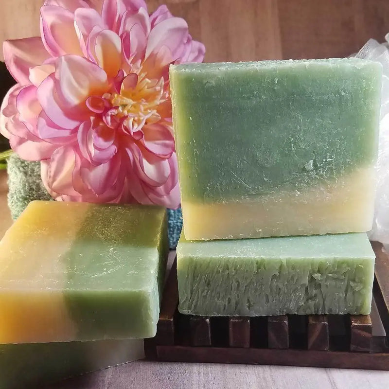 Cucumber and Melon Handmade Soap - Puck's