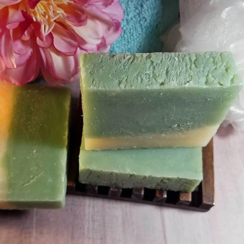 Cucumber and Melon Handmade Soap - Puck's