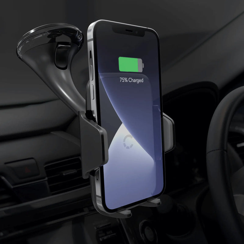 Cygnett ExoDrive Wireless Phone Charger with Window Mount for - Puck's