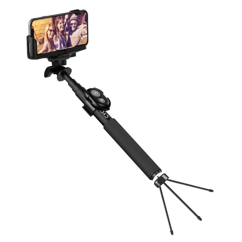 Cygnett GoStick Bluetooth Selfie-Stick and Tripod for Hands-Free Pics - Puck's