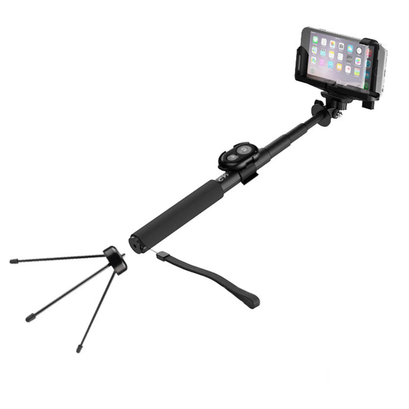 Cygnett GoStick Bluetooth Selfie-Stick and Tripod for Hands-Free Pics - Puck's