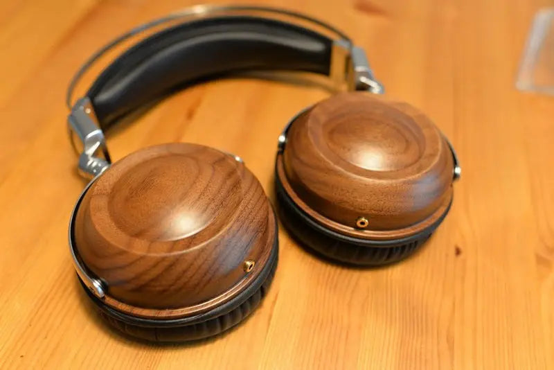 DIY 50mm Wood HIFI Headphones - Puck's