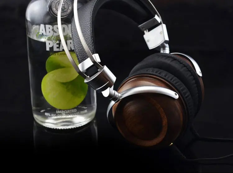 DIY 50mm Wood HIFI Headphones - Puck's