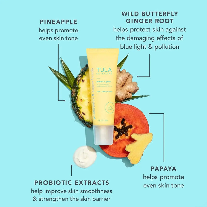 Daily SPF 30 Sunscreen Gel - Broad Spectrum, Non-Greasy, Reef-Safe with Blue Light Pollution Protection - Puck's