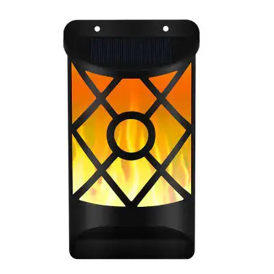 Dancing Flame Solar Wall Lights - Puck's