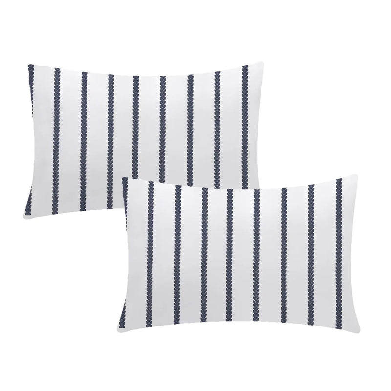 Daphne - 3 Piece Crewel Embroidered Duvet Set | Linen Cotton Mix | - Puck's