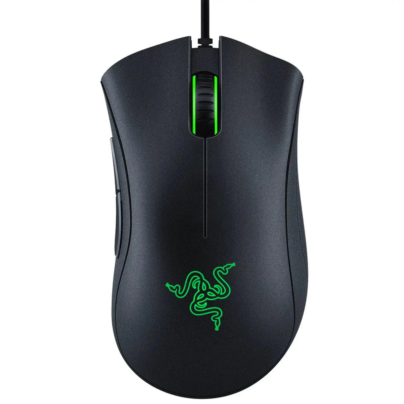 Deathadder Essential Wired Optical Gaming Mouse for PC, 5 Buttons, Black - Puck's