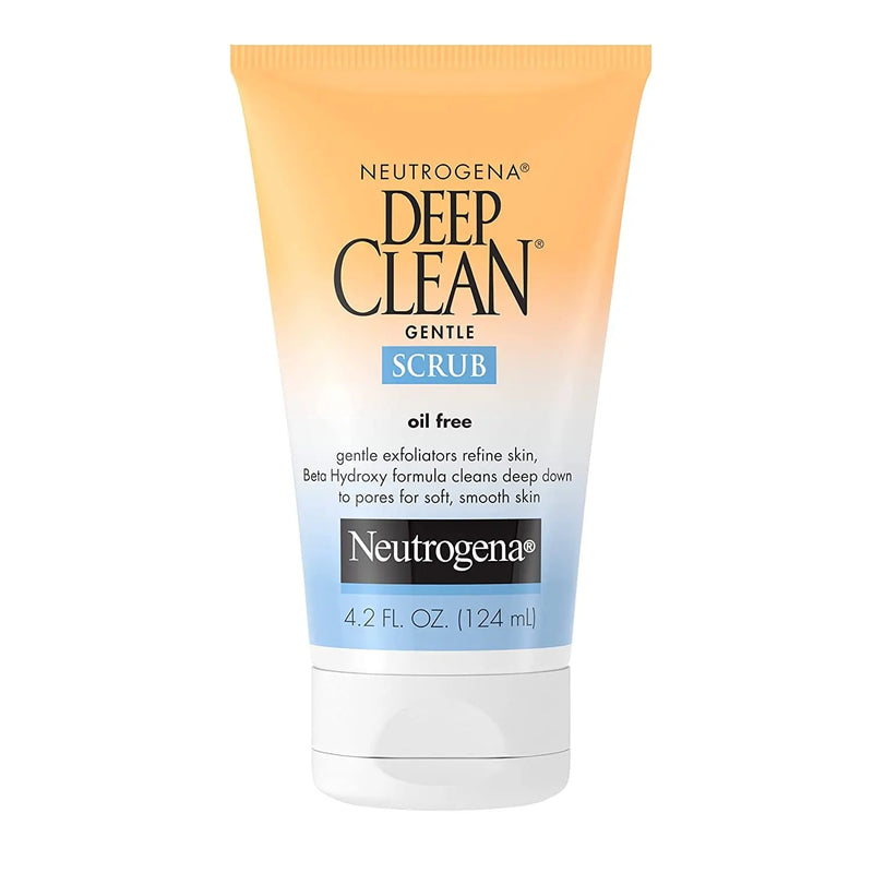 Deep Clean Gentle Daily Facial Scrub, Oil-Free Cleanser, 4.2 Fl Oz - Puck's