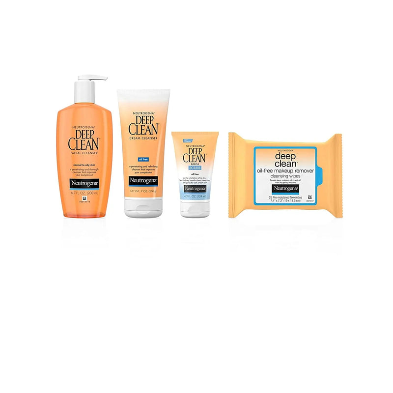 Deep Clean Gentle Daily Facial Scrub, Oil-Free Cleanser, 4.2 Fl Oz - Puck's