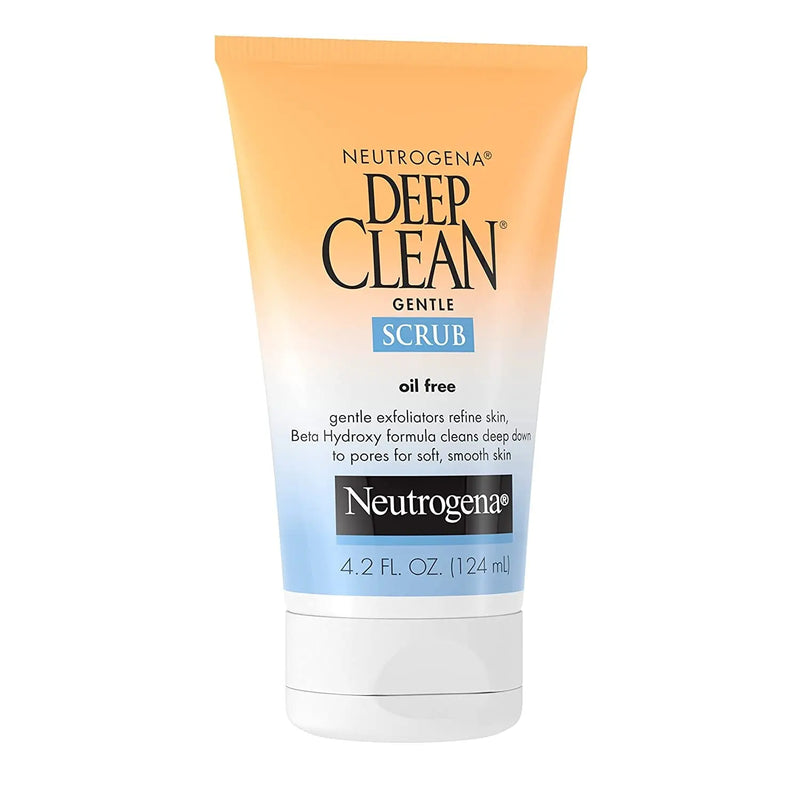 Deep Clean Gentle Daily Facial Scrub, Oil-Free Cleanser, 4.2 Fl Oz - Puck's