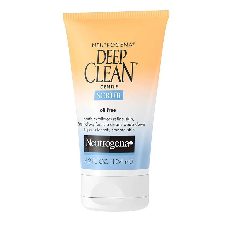 Deep Clean Gentle Daily Facial Scrub, Oil-Free Cleanser, 4.2 Fl Oz - Puck's