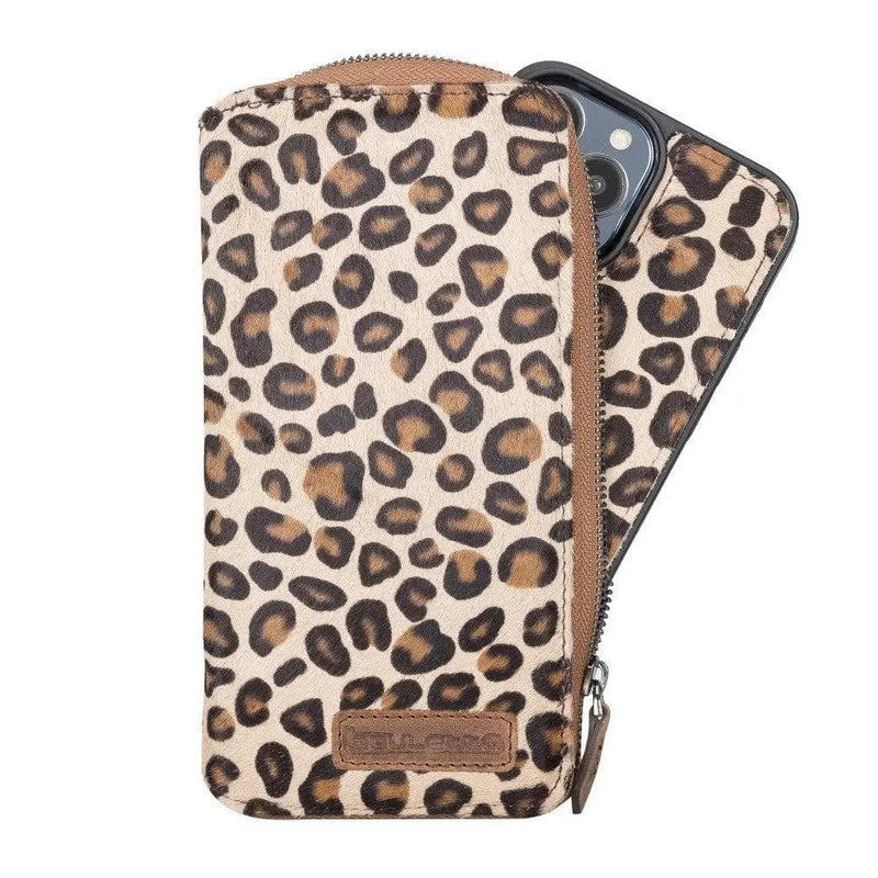 Detachable Leather Zipper Wallet Cases for Apple iPhone 13 Series - Puck's