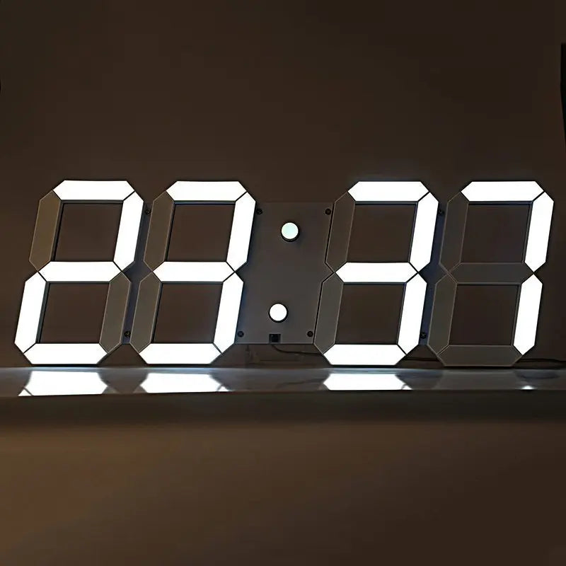 Digital LED Wall Clock - Puck's