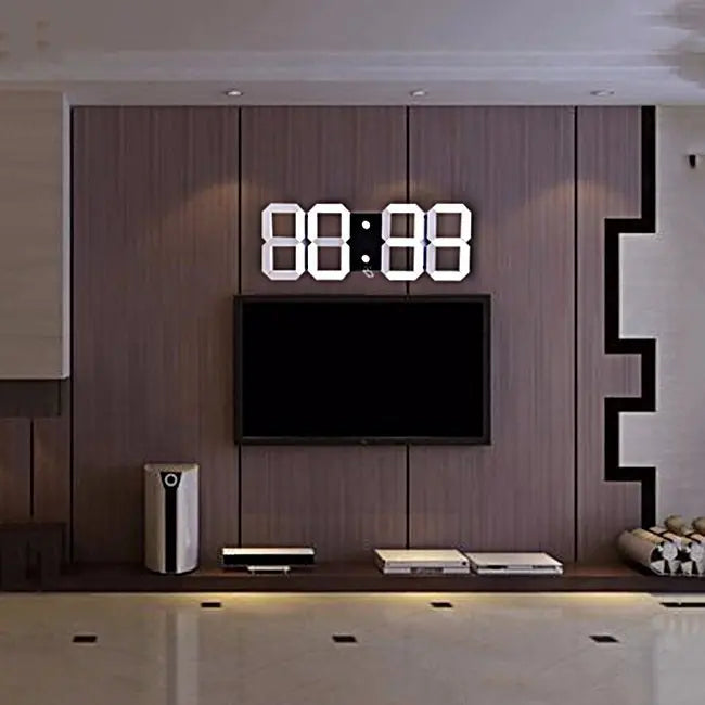 Digital LED Wall Clock - Puck's