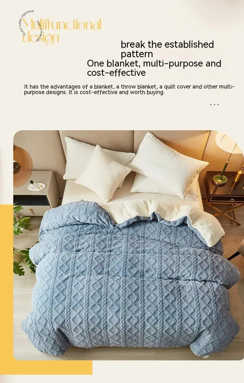 Double-Layer Thickened Blanket - Puck's