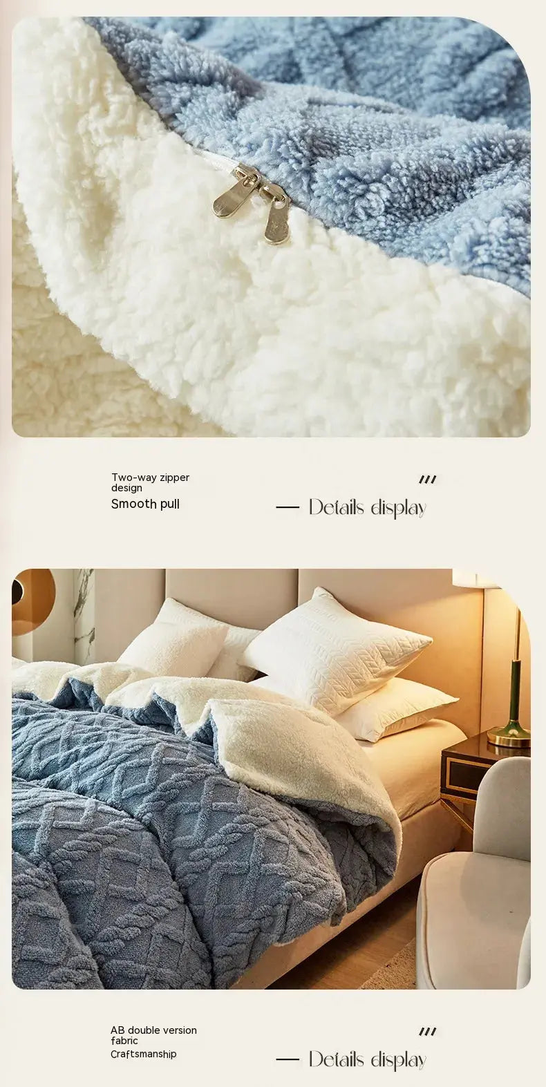 Double-Layer Thickened Blanket - Puck's