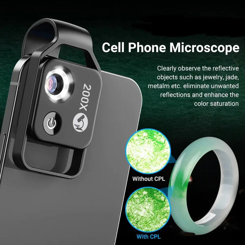 Dragon 200X Digital Zoom Lens for Mobile Phone - Puck's