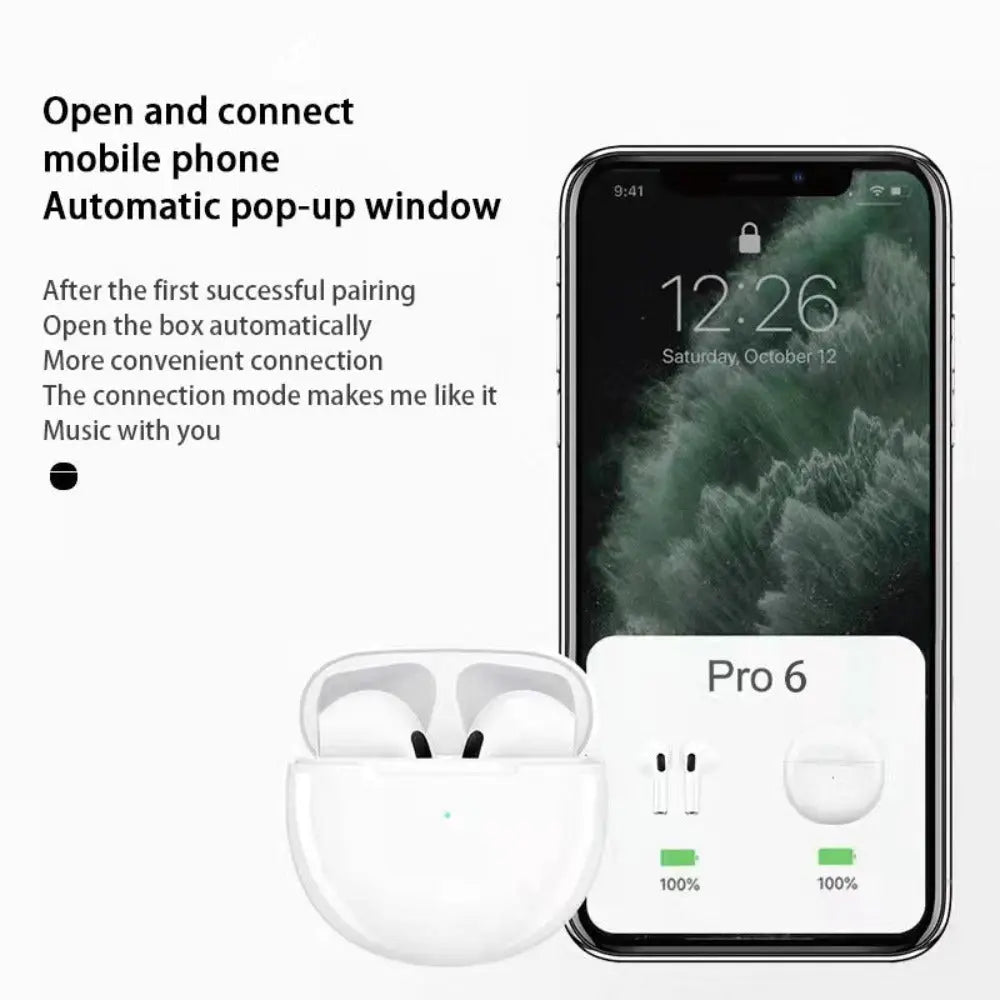 Dragon 6 series True Wireless Bluetooth Earbuds - Puck's