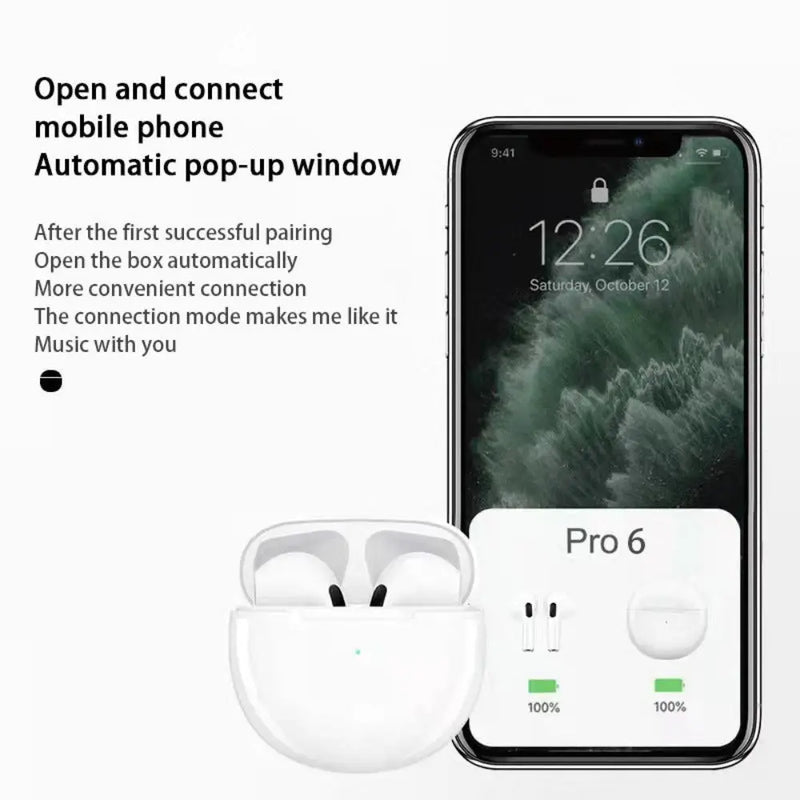 Dragon 6 series True Wireless Bluetooth Earbuds - Puck's