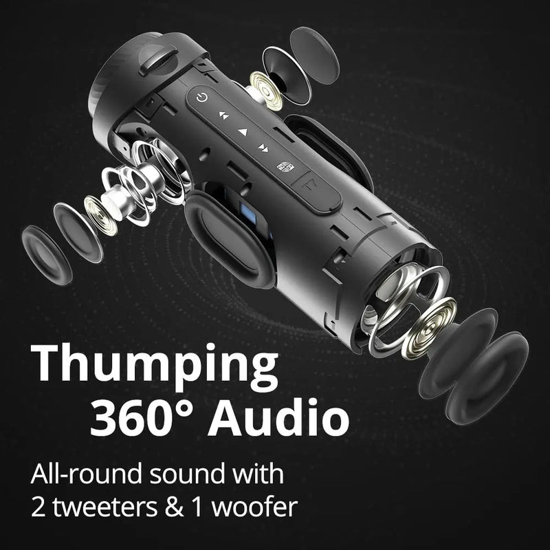 Dragon Bluetooth 360 degrees Surround Sound Speaker - Puck's