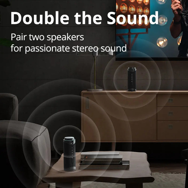 Dragon Bluetooth 360 degrees Surround Sound Speaker - Puck's