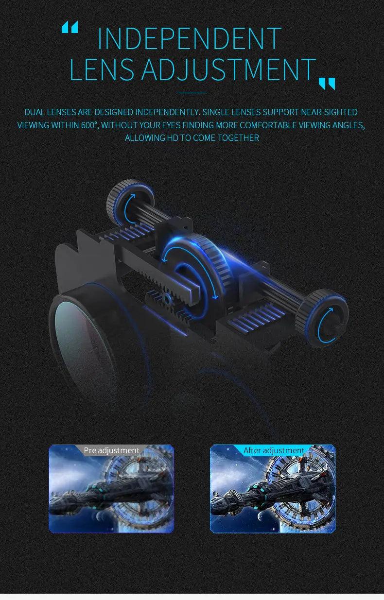 Dragon Magic G6 VR Gaming Stereo 3D Headset - Puck's