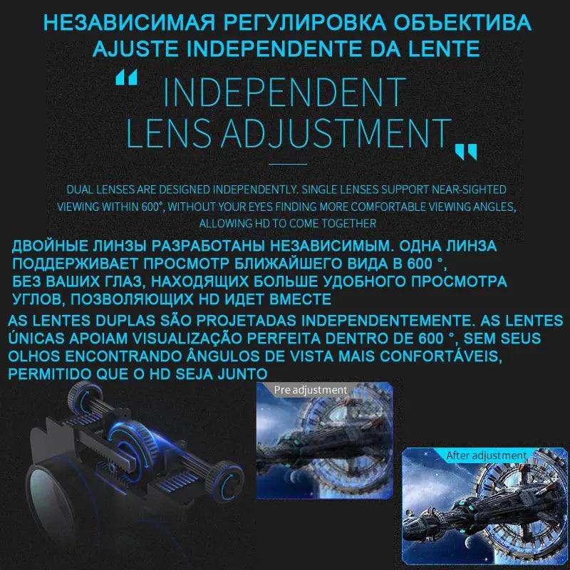 Dragon Magic G6 VR Gaming Stereo 3D Headset - Puck's