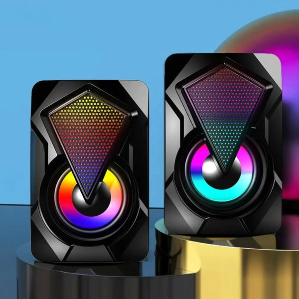 Dragon RGB Computer Gaming Speakers - Puck's