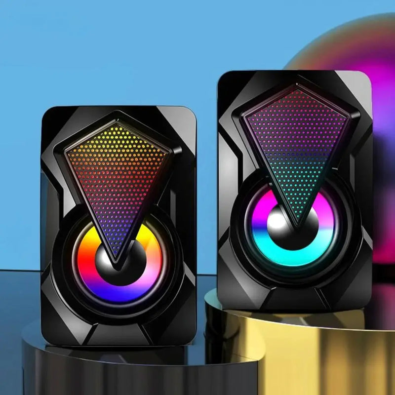 Dragon RGB Computer Gaming Speakers - Puck's