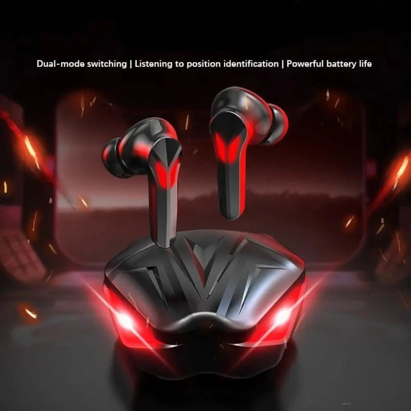 Dragon Red Flame Bluetooth Earbuds - Puck's
