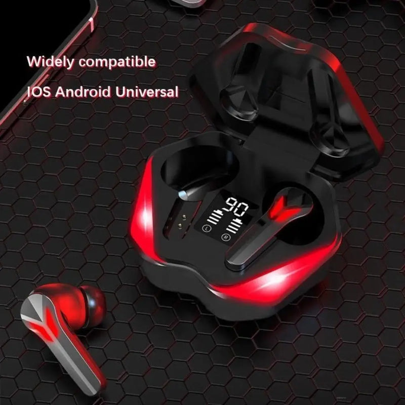Dragon Red Flame Bluetooth Earbuds - Puck's