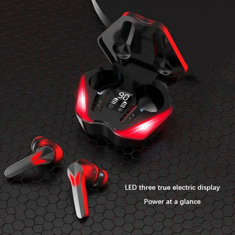 Dragon Red Flame Bluetooth Earbuds - Puck's