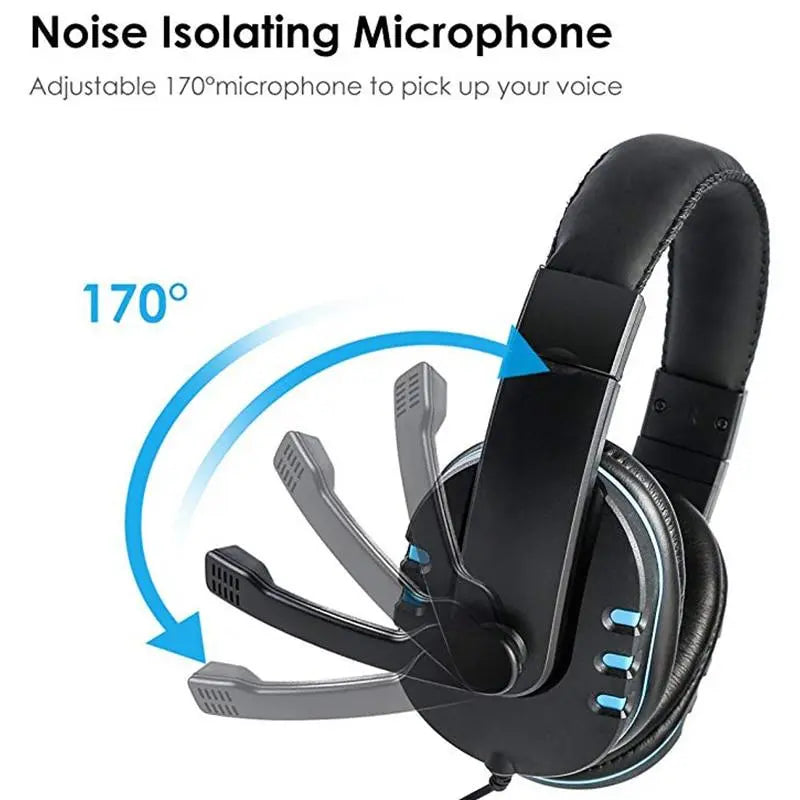 Dragon Space G3600 Wired Stereo Gaming Headset - Puck's