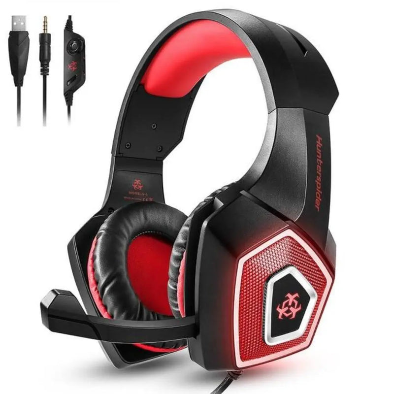 Dragon Stereo LED Gaming Headset with Microphone - Puck's