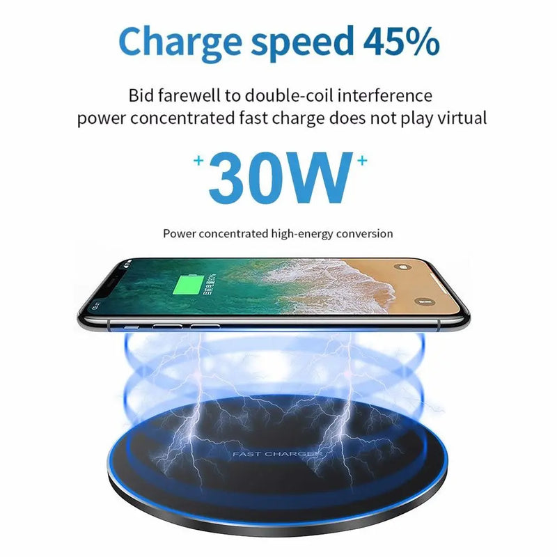 Dragon W9 30W Wireless Charging Pad - Puck's