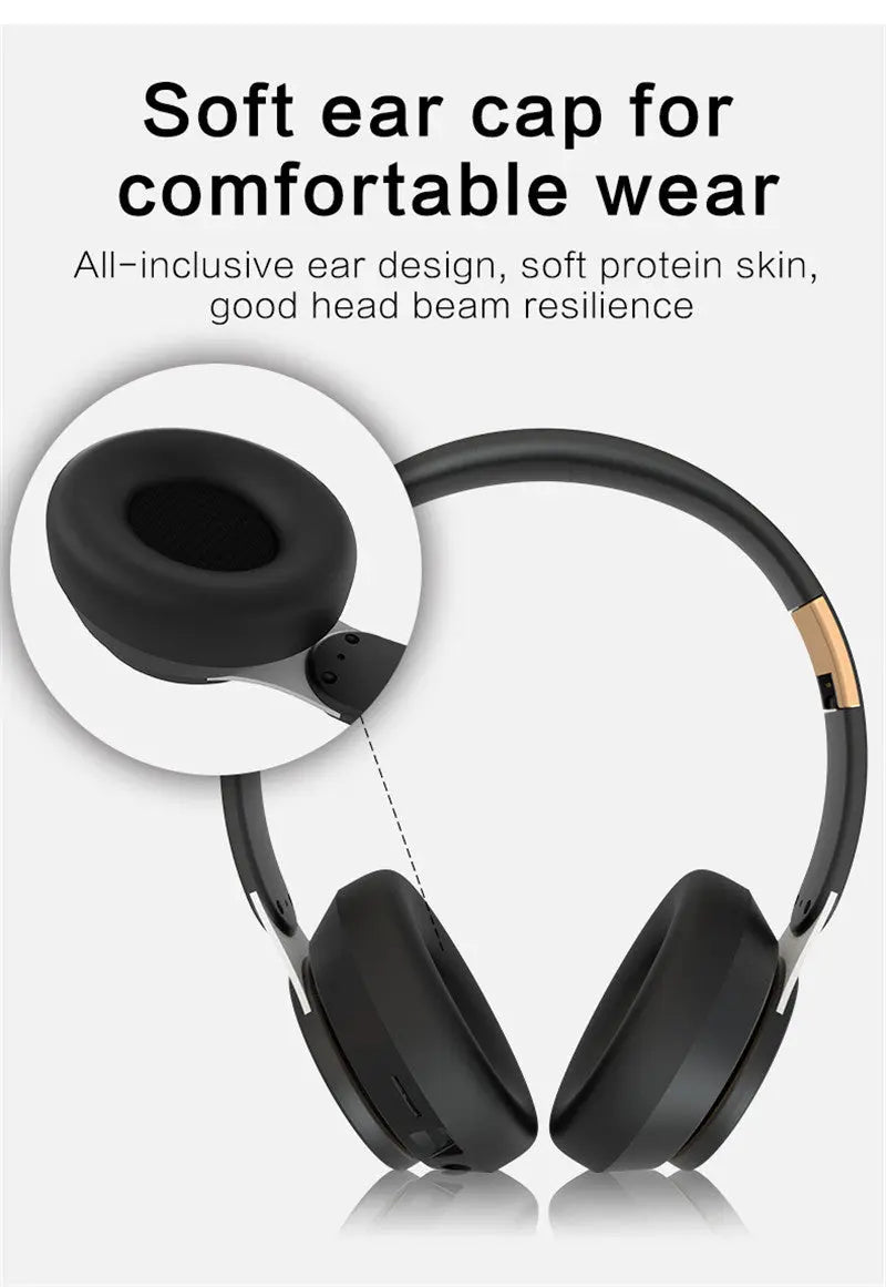 Dragon Wireless Bluetooth 5.0 Gaming Headset with TF card slot - Puck's