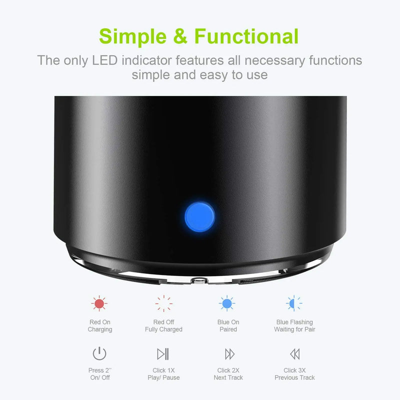 Dragon ZS1 Waterproof Mini Bluetooth Speaker - Puck's