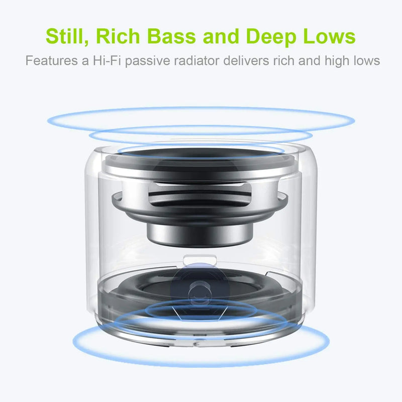 Dragon ZS1 Waterproof Mini Bluetooth Speaker - Puck's